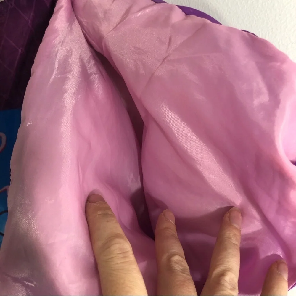 Disney Princess Sleeping Bag Belle Ariel Rapunzel Purple Beauty and the Beast